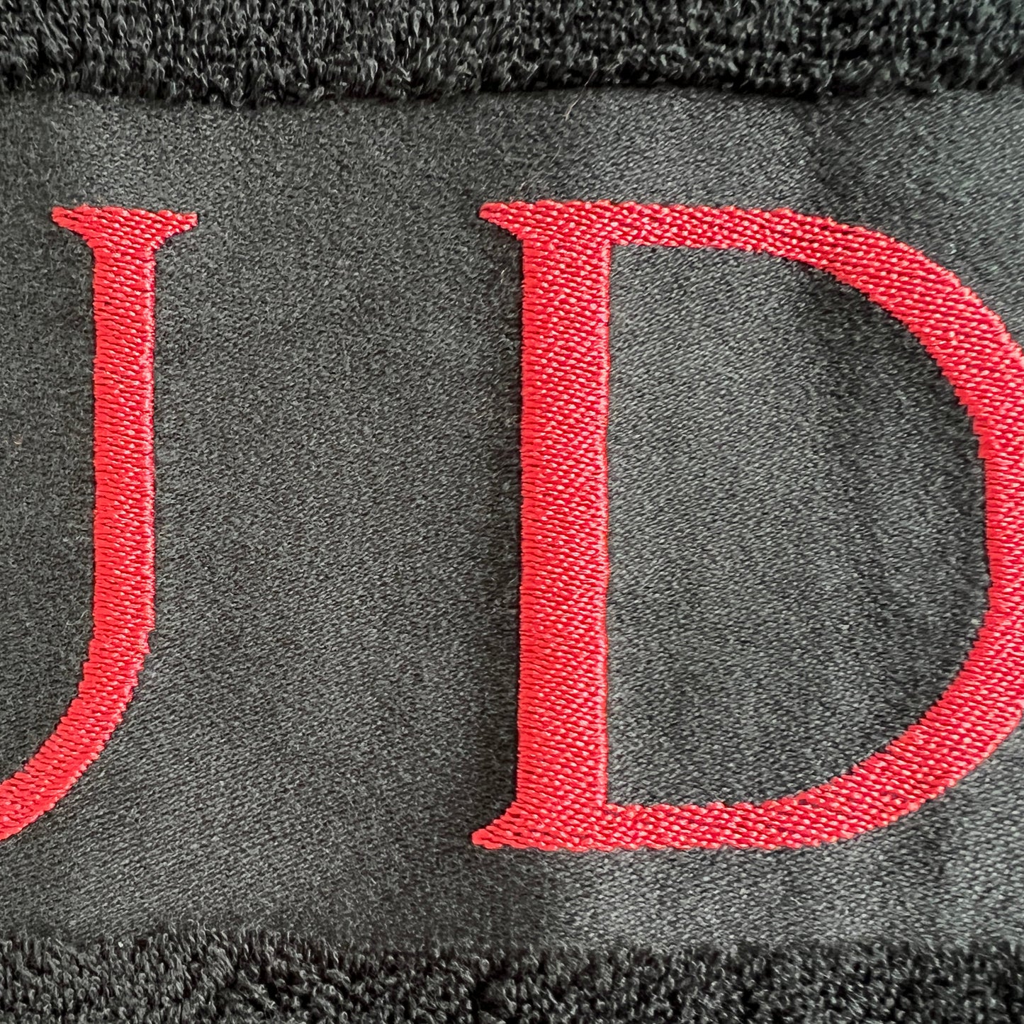 YOU DRIED Premium Black Bath Towel